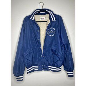 Vintage ProFit King Louie Made In USA Snap Jacket Chicago Athletic Club USA